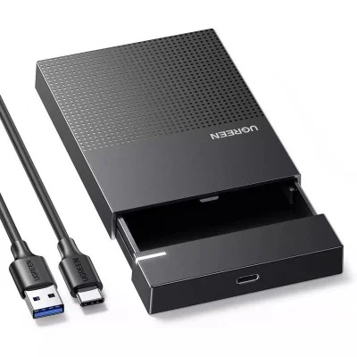 Ugreen 2.5 Inch Hard Drive Box - Black